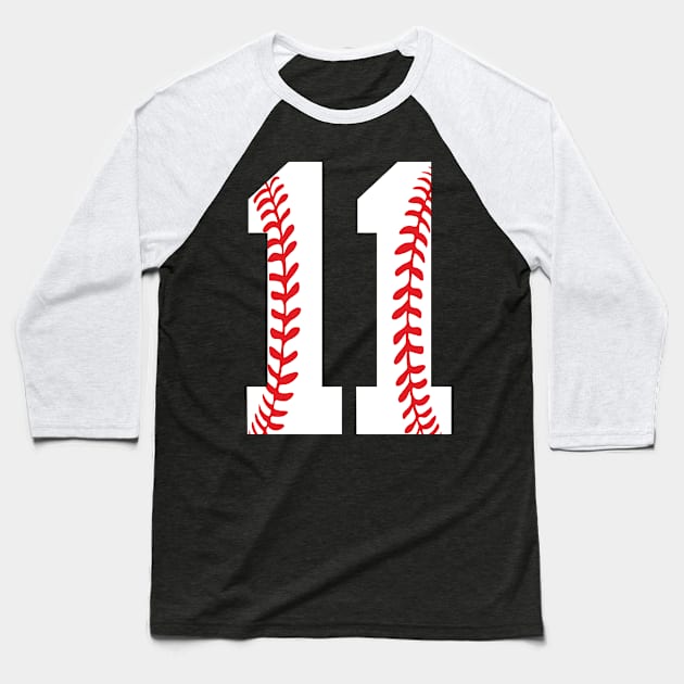 Eleventh Birthday 11th BASEBALL gift Number 11 Born in 2009 Baseball T-Shirt by GillTee